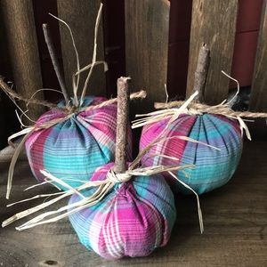 💰final discount💰Fabric pumpkin set